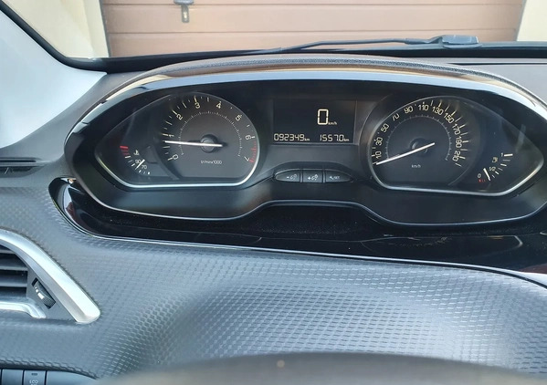 Peugeot 208 cena 32950 przebieg: 92000, rok produkcji 2019 z Krotoszyn małe 277